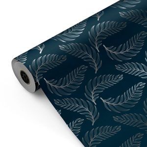 Bobina papel de regalo Plumas v1 P-877 P-303–mckp