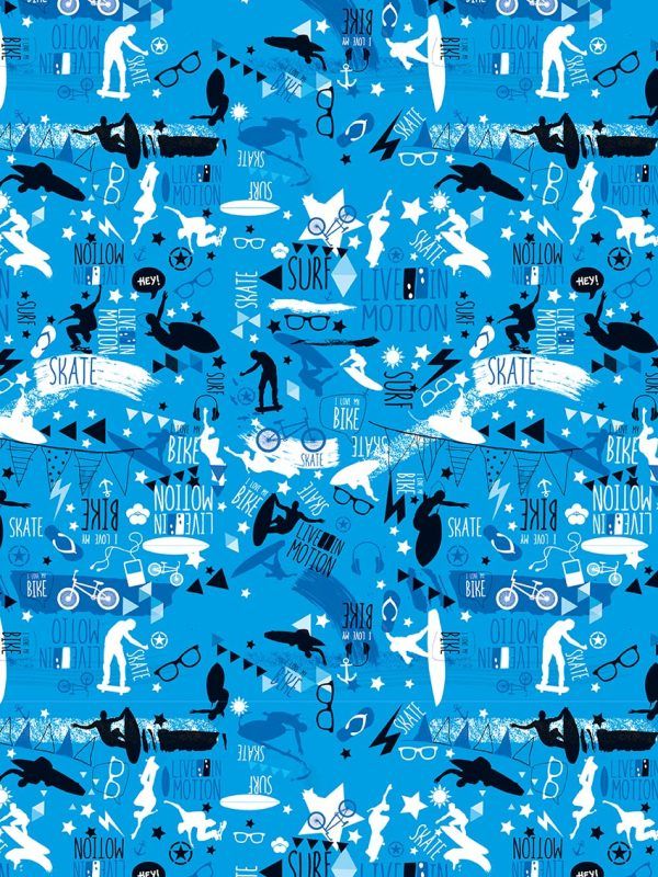 Bobina papel de regalo Life in movement