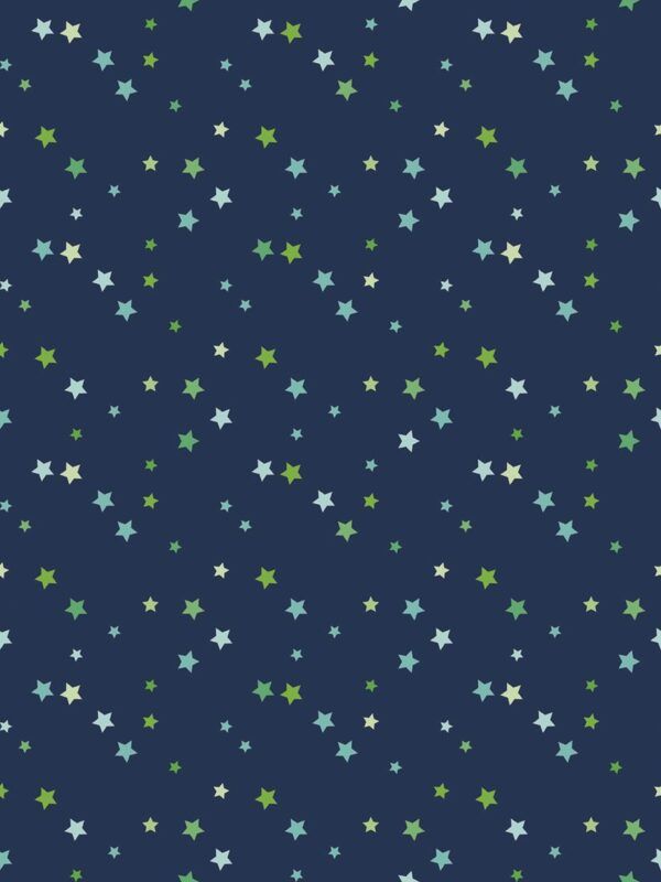 Rollo papel de regalo Estrellas Azul 540 verde 802 turque 333