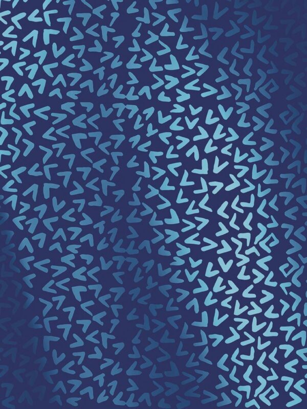 Rollo papel de regalo Flechas Azul 2747 - Azul Metal 10278
