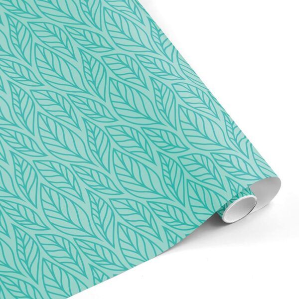 Rollo papel de regalo Hojas verde 572 verde 3265–mckp